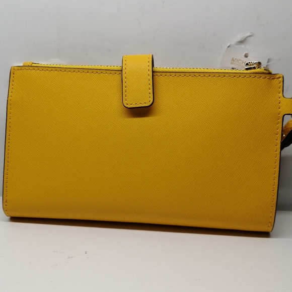 New Micheal Kors Cross body Jet Set Travel Yellow - Picture 3 of 7